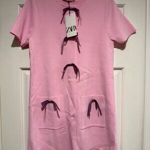 NWT Zara Mini Shift Dress